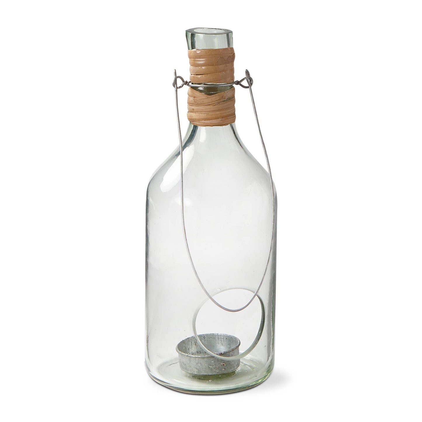 Recycled Blown Glass Lantern – Small