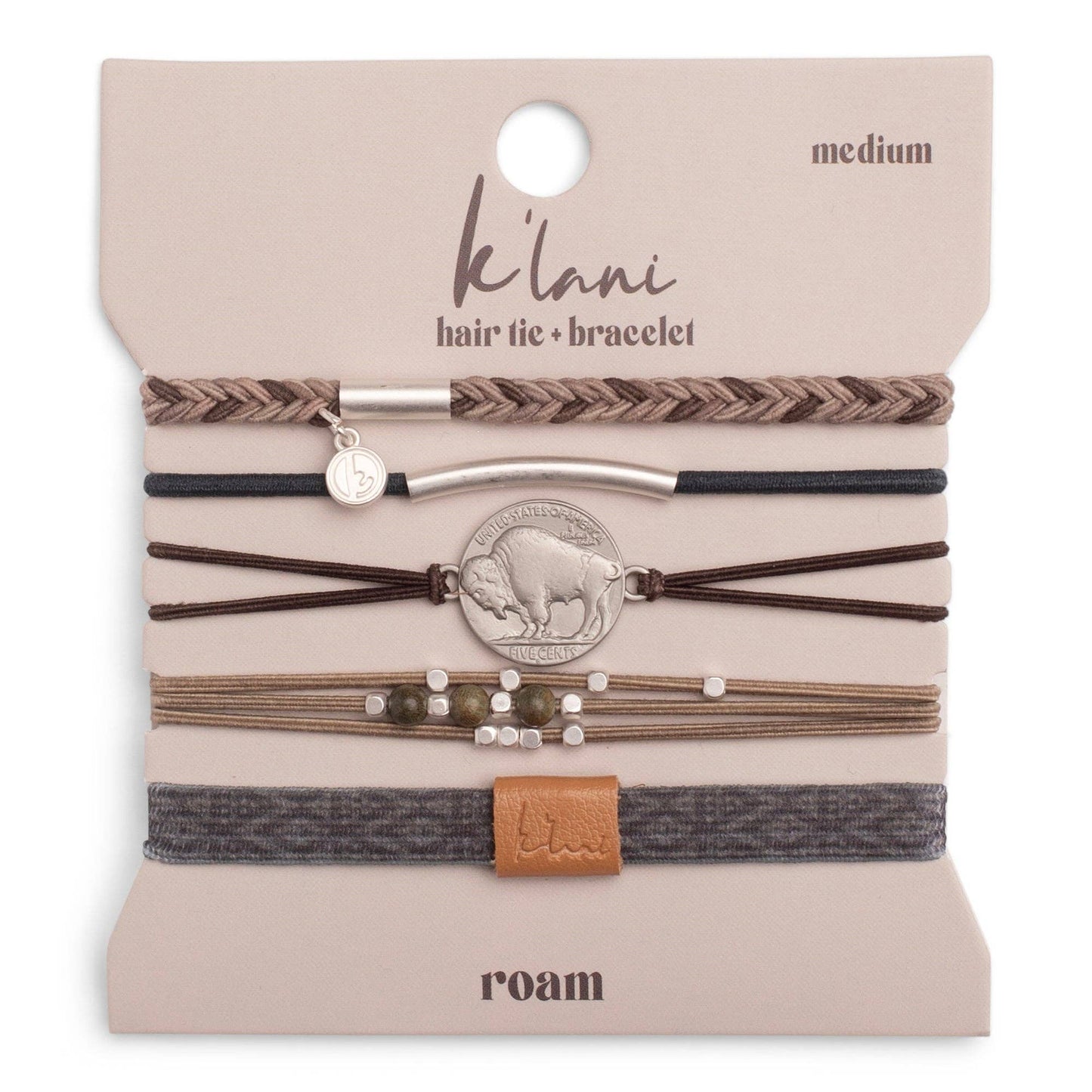 Roam Hair Tie Bracelet Set – Medium