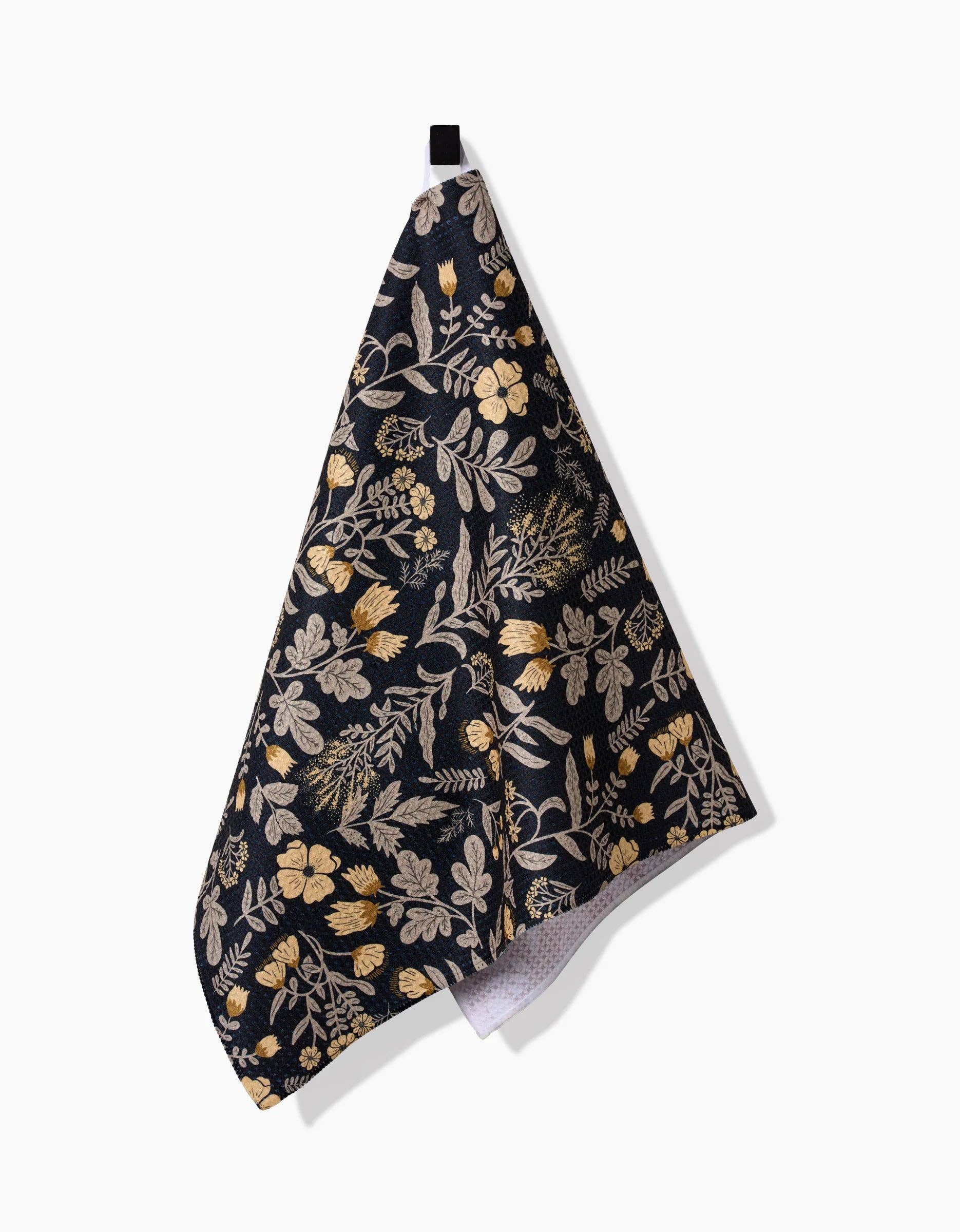 Woodland Wildflowers Tea Towel featuring botanical floral design by Geometry.