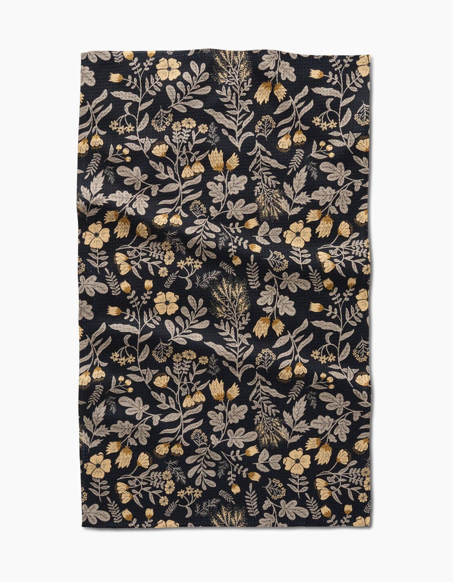 Woodland Wildflowers Tea Towel featuring botanical floral design by Geometry.