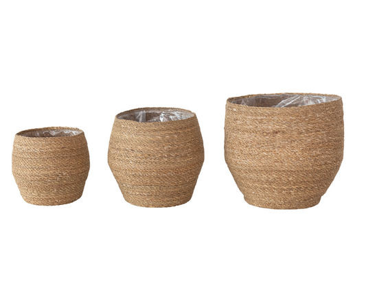 Woven Seagrass Basket - Medium
