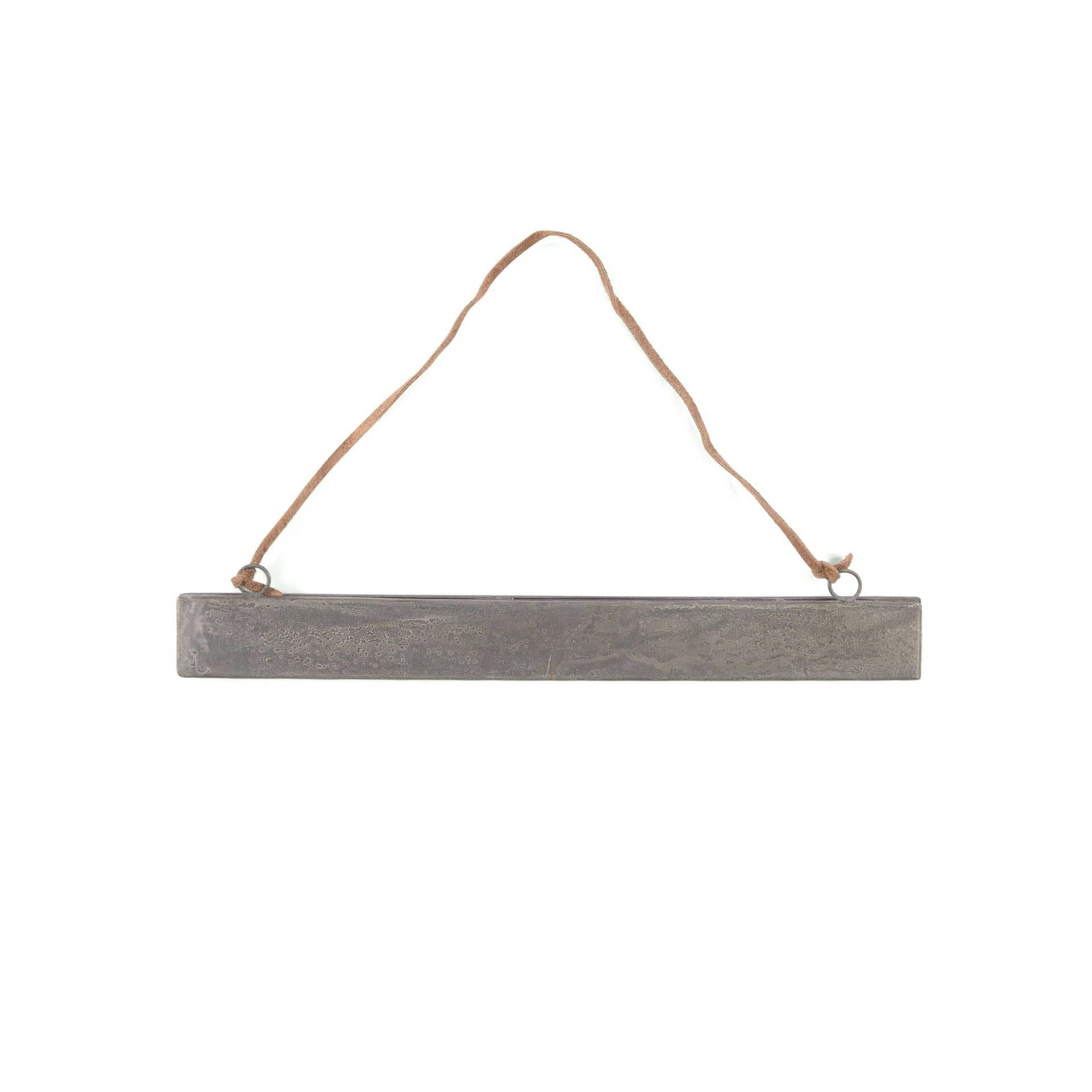 Zinc magnetic strip frame featuring a sleek metallic finish and minimalist design.